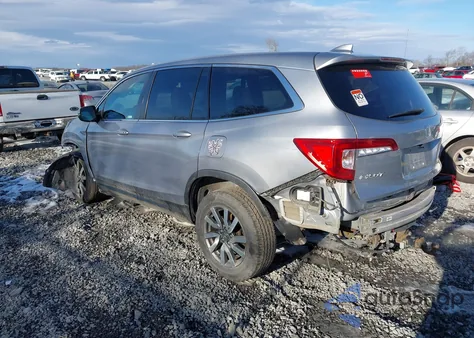2019 Honda Pilot Ex-L z USA, uszkodzony, nr VIN 5FNYF6H51KB089943